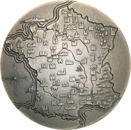 France Médaille Bronze France 1976 - La France - Pierre Turin