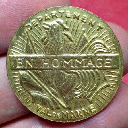 France Médaille de la Première Guerre Mondiale - Val de Marne 1968