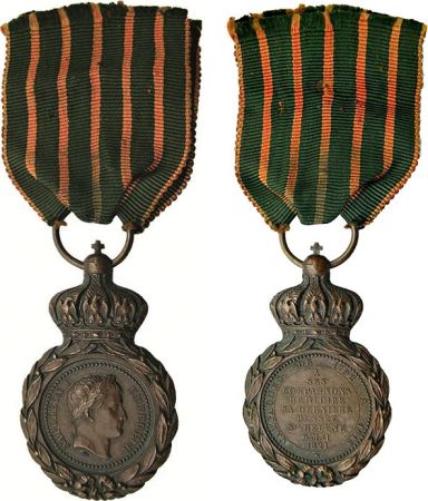 France Médaille de Sainte-Hélène - Napoléon I (1792-1815)