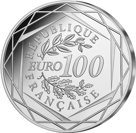 France Mickey Mouse - 100 ans Disney - 100 Euros Argent 2023