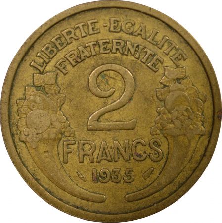 France MORLON - 2 FRANCS 1935 PARIS