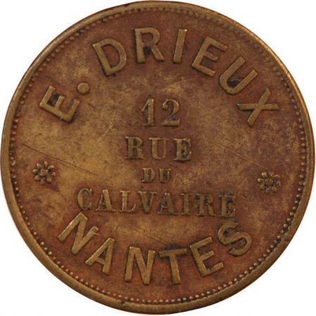 France NANTES  E. DRIEUX - JETON PUBLICITAIRE