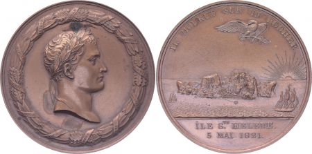 France Napoléon I - Mort à ST Hélène 1821 - Après 1880