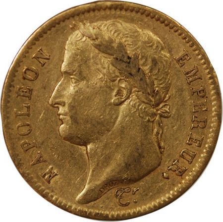 France Napoléon Ier (1769-1821), Empereur de France (1804-1815), Roi d\'Italie (1805-1814) - 40 FRANCS OR, TETE LAUREE - 1811 A P