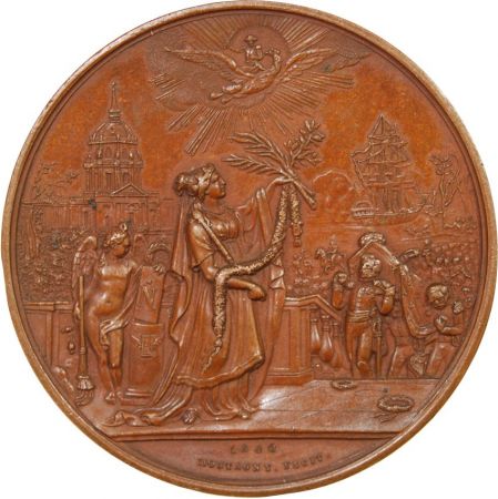 France NAPOLÉON Ier  RETOUR DES CENDRES - MÉDAILLE BRONZE 1840