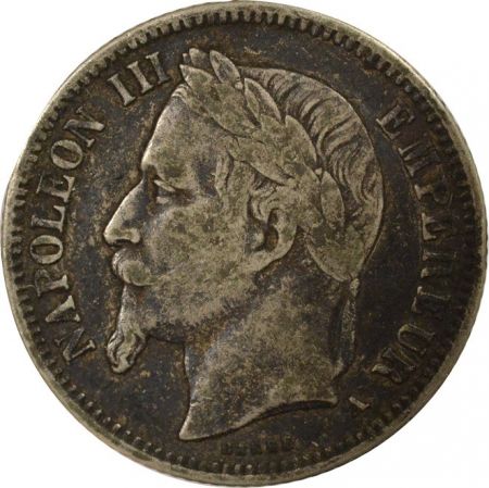 France Napoléon III - 1 Franc Argent 1868 A Paris