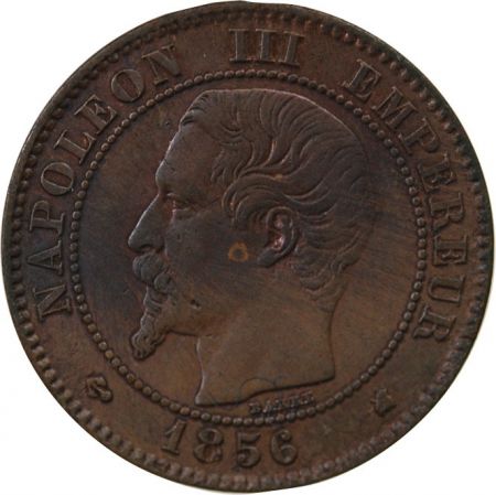 France NAPOLEON III - 2 CENTIMES TETE NUE 1856 K BORDEAUX