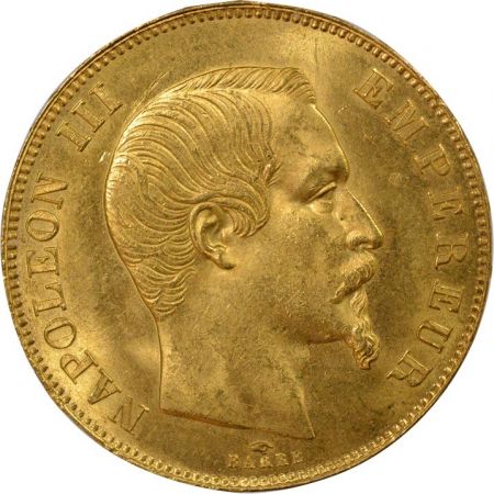 France Napoléon III - 50 Francs Or 1857 A Paris