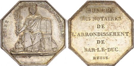 France Notaires  - Bar le Duc - ND (1845-1860) - Argent