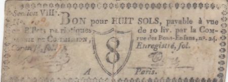 France Paris Compagnie de Commission, rue des Bons-enfants - 1792