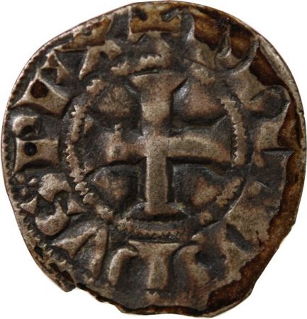 France PHILIPPE IV LE BEL - DENIER TOURNOIS à l\'O Long 1290 / 1295