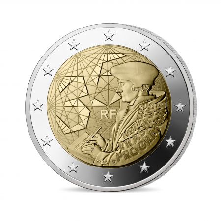France Pièce 2 Euros Commémo. BE France 2022 - 35 ans du Programme ERASMUS