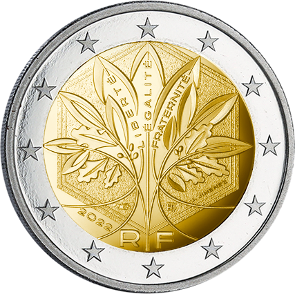 50 centimes 2023 – Trèfle à 4 feuilles