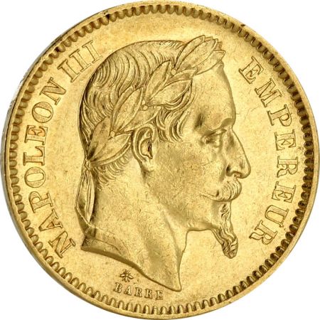 France Pochette cadeau - 20 Francs Napoléon III - 1861 à 1870