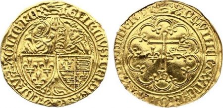 France Salut d\'Or, Henri VI de Lancastre (1421-1471) - 1423 Rouen