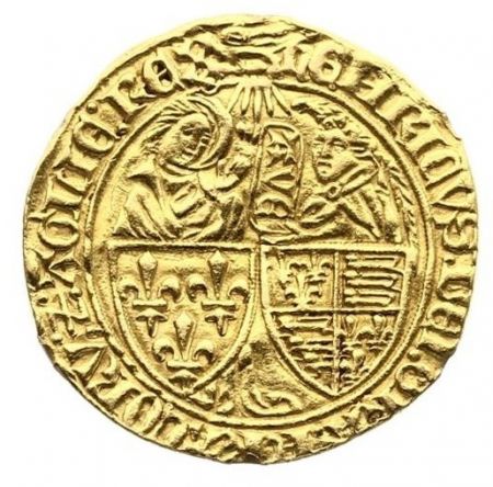 France Salut d\'Or, Henri VI de Lancastre (1421-1471) - 1423 Rouen