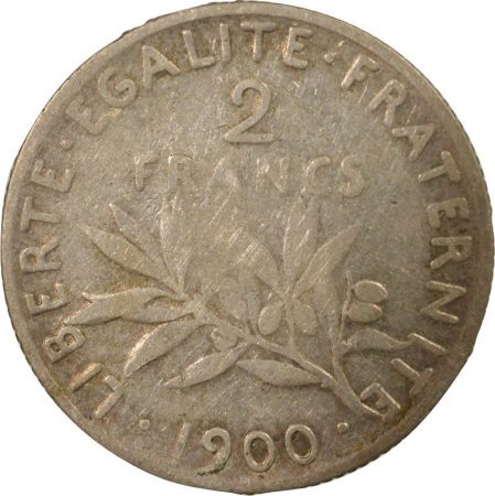 France Semeuse - 2 Francs Argent 1900