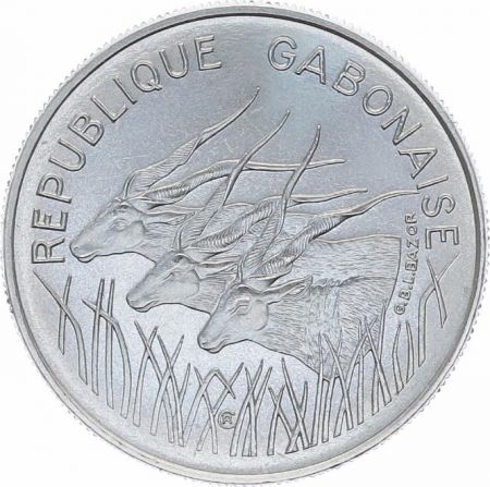 Gabon 100 Francs Elans - 1971 - Essai