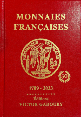 Gadoury - Monnaies Françaises (Edition 2023 - 50 ans)