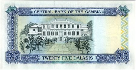 Gambie 25 Dalasis  - D. Kairaba Jawara  - (1991-95)