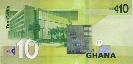 Ghana 10 Cedis 2019 Ghana - K. Nkrumah et 5 leaders