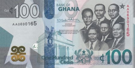 Ghana 100 Cédis  - 2019 (2020) - Neuf