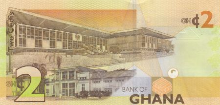 Ghana 2 Cedis, K. Nkrumah - Banque de Ghana - 2015
