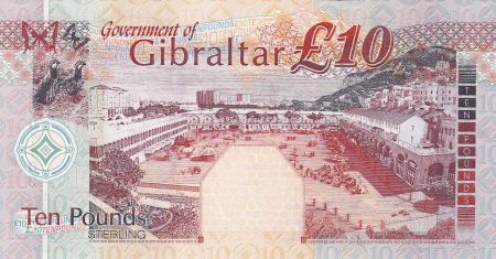 Gibraltar 10 Pounds Elisabeth II - Millenium issue - 2000