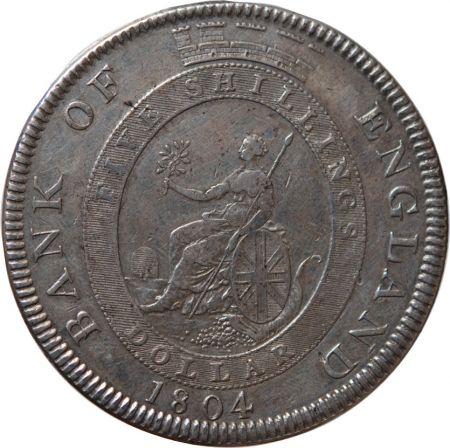 Grande Bretagne GRANDE-BRETAGNE - GEORGE III DOLLAR 1804