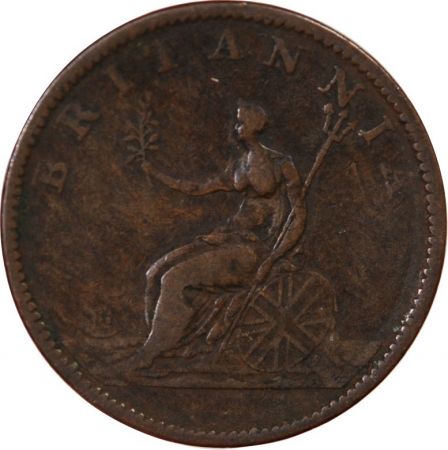 Grande Bretagne GRANDE-BRETAGNE  GEORGES III - 1/2 PENNY 1806