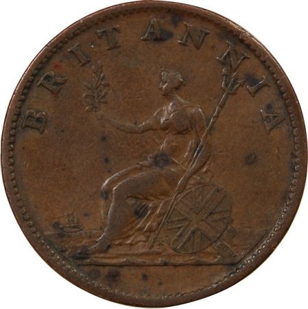 Grande Bretagne GRANDE-BRETAGNE  GEORGES III - 1/2 PENNY 1807