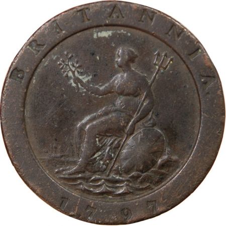 Grande Bretagne GRANDE-BRETAGNE  GEORGES III - 2 PENCE 1797