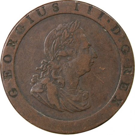 Grande Bretagne GRANDE-BRETAGNE  GEORGES III - PENNY 1797