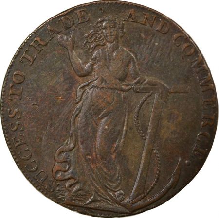 Grande Bretagne ROYAUME-UNI - JETON CUIVRE 1794 - PAYABLE A W. GOLDSMITHS, ESSEX