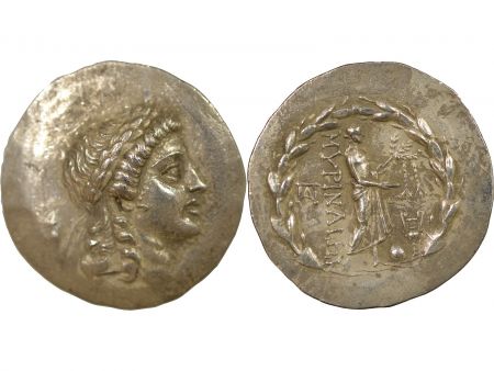 Grèce (Eolide) Eolide, Myrina - Tetradrachme Stephanophore Argent, 150-140 Av Jc