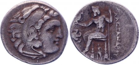Grèce (Thrace) Drachme, Thrace. Lysimaque (-305-281) - 5e ex.
