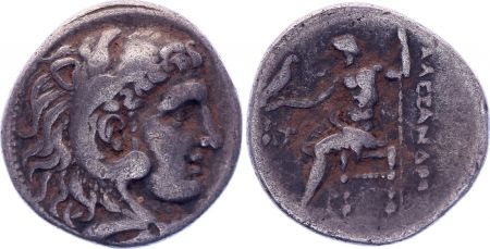 Grèce (Thrace) Drachme, Thrace. Lysimaque (-305-281) - 6e ex.