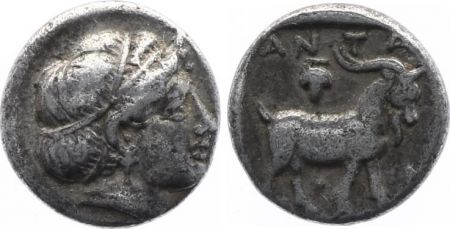 Grèce (Troade) Trihemiobole, Troade. Antadros (c. 410-380).