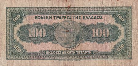 Grèce 100 Drachms - G. Stavros - Apollon - 1927 - P.98