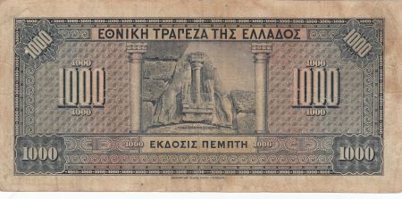 Grèce 1000 Drachmai 1926 - G. Stavros