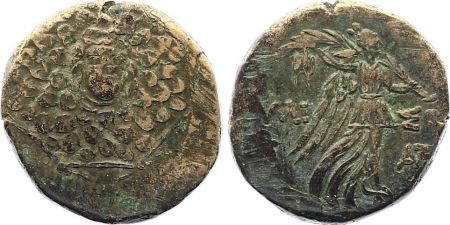 Grèce Tétrachalque, Niké - Gorgone - Amisos (c. -85-63) - 3 ex