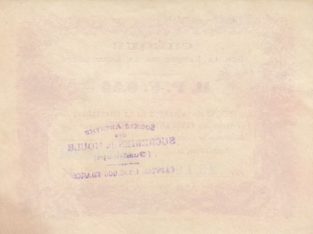 Guadeloupe 0.50 Franc Marron - 1900 - P.20B - SUP+