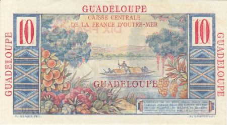 Guadeloupe 10 Francs Colbert - 1946 Série G.10