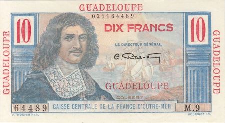 Guadeloupe 10 Francs Colbert - 1946 Série M.9