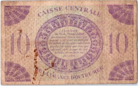 Guadeloupe 10 Francs Marianne - 2.099.479 - 1944
