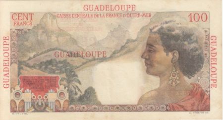 Guadeloupe 100 Francs La Bourdonnais - 1946 Série B.11