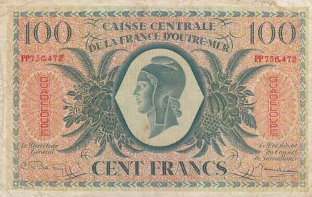 Guadeloupe 100 Francs Marianne L.1944 - Série PP