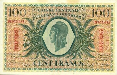 Guadeloupe 100 Francs Marianne