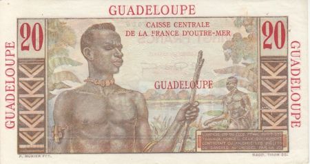Guadeloupe 20 Francs Emile Gentil - 1946 Spécimen
