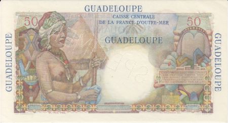 Guadeloupe 50 Francs Belain d\'Esnambuc - 1946 Spécimen